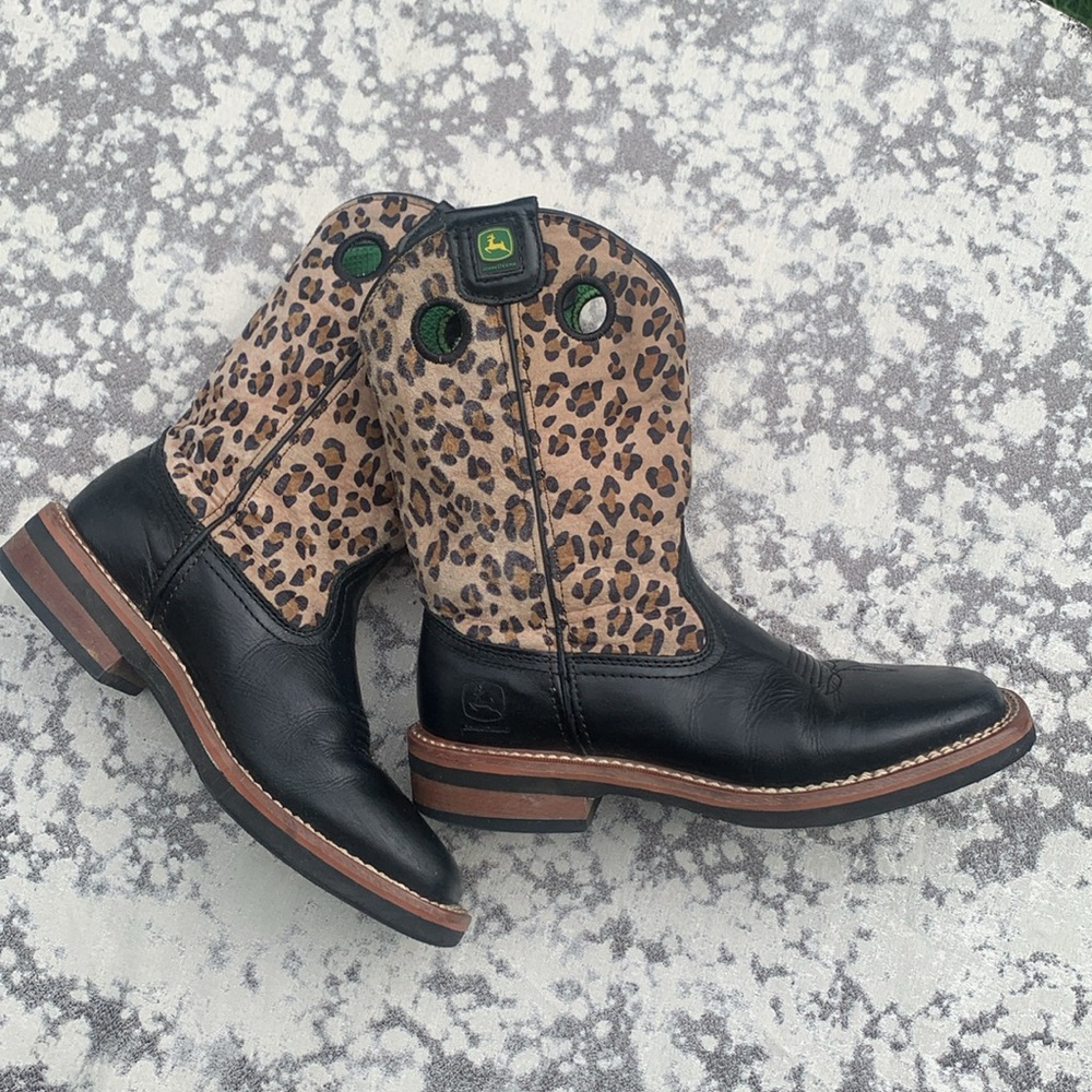 Leopard boots John Deere Youth 4 - Picture 6 of 17